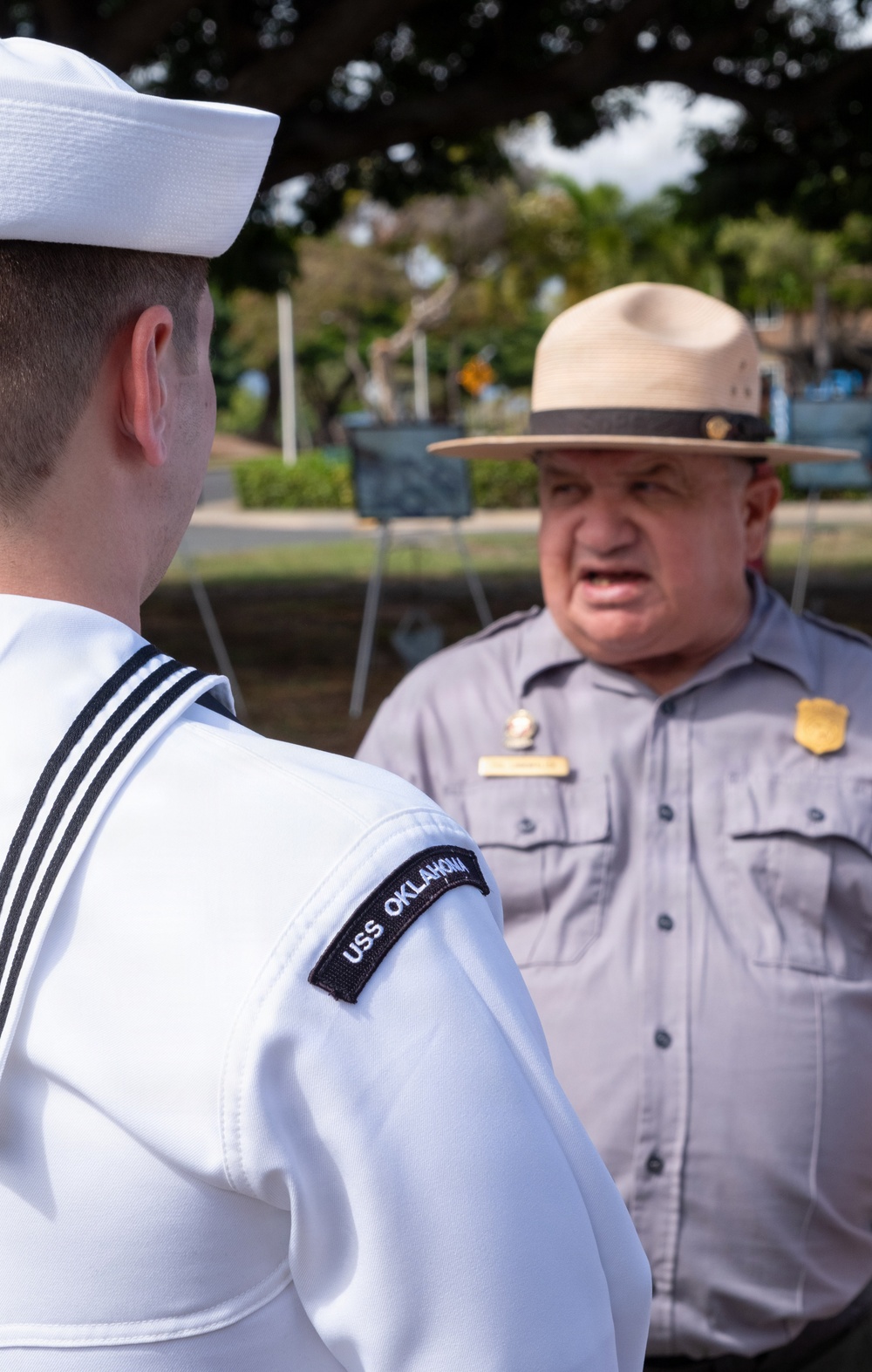 USS Oklahoma Sailors and Marines Honored on 84th Anniversary of Pearl Harbor