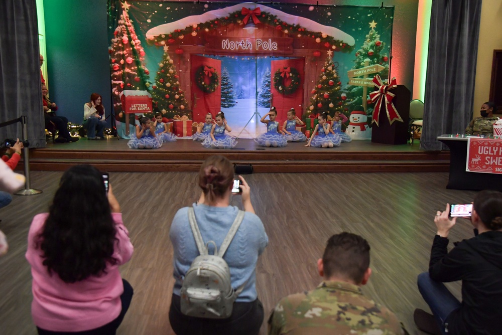 Military families receive holiday joy