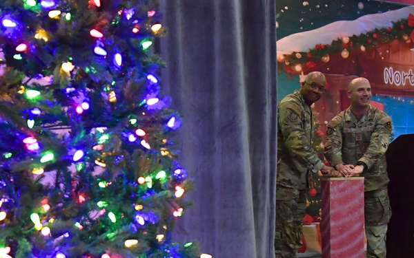 Military families receive holiday joy