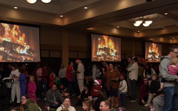 Military families receive holiday joy