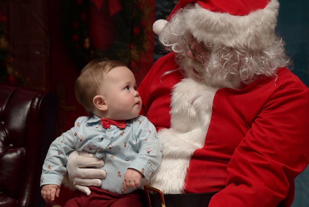 Military families receive holiday joy