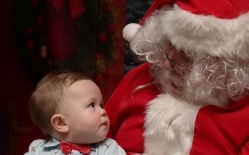 Military families receive holiday joy