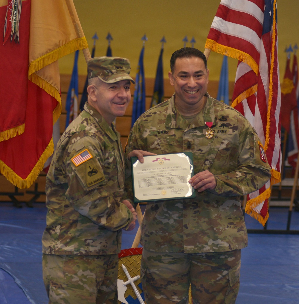 16th Sustainment Brigade Change of Responsibility