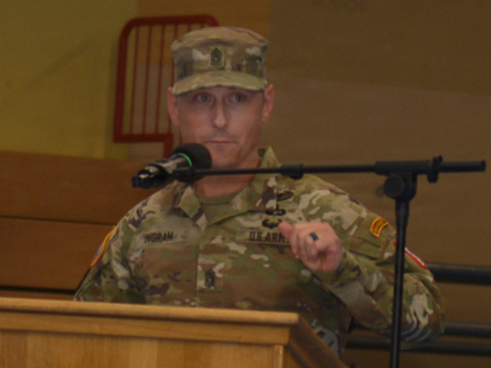 16th Sustainment Brigade Change of Responsibility