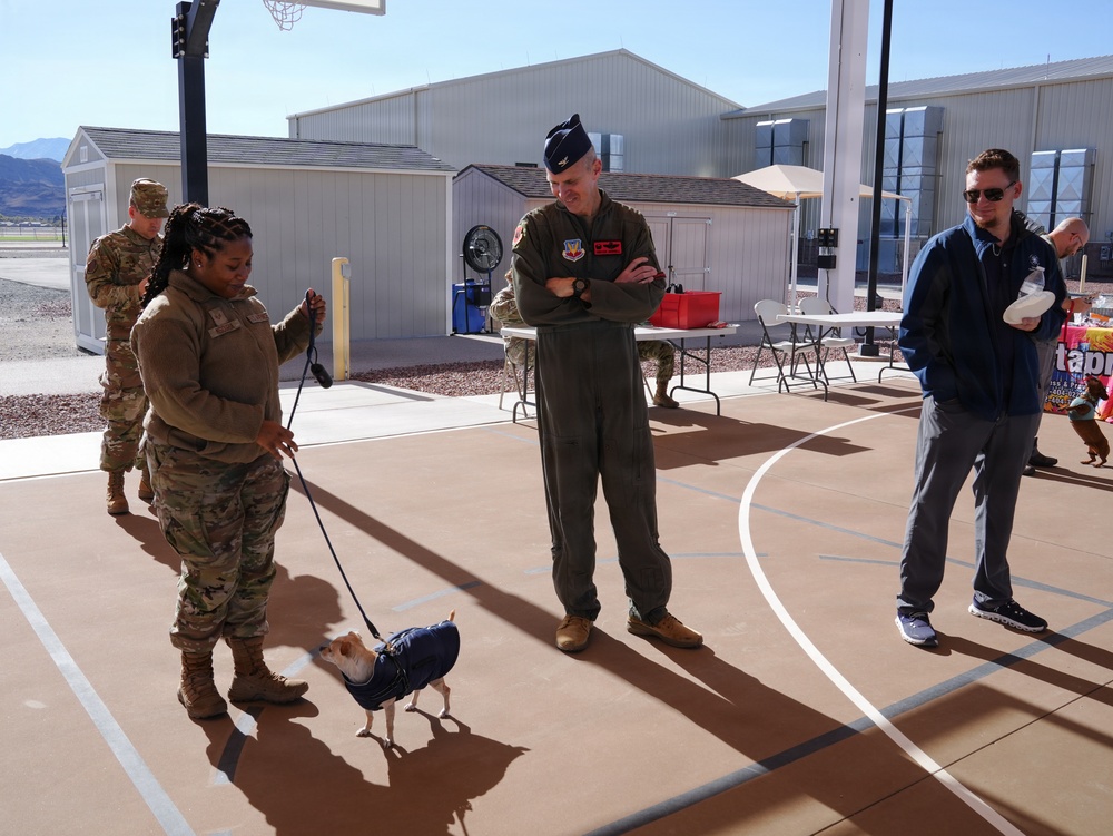 Paws Against Violence: Creech AFB Raises Awareness Through Community and Pets