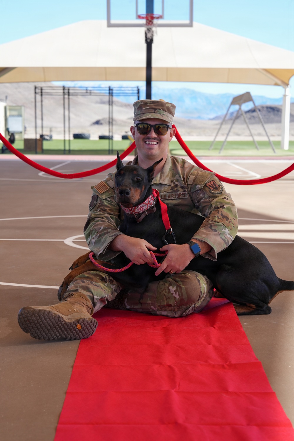 Paws Against Violence: Creech AFB Raises Awareness Through Community and Pets