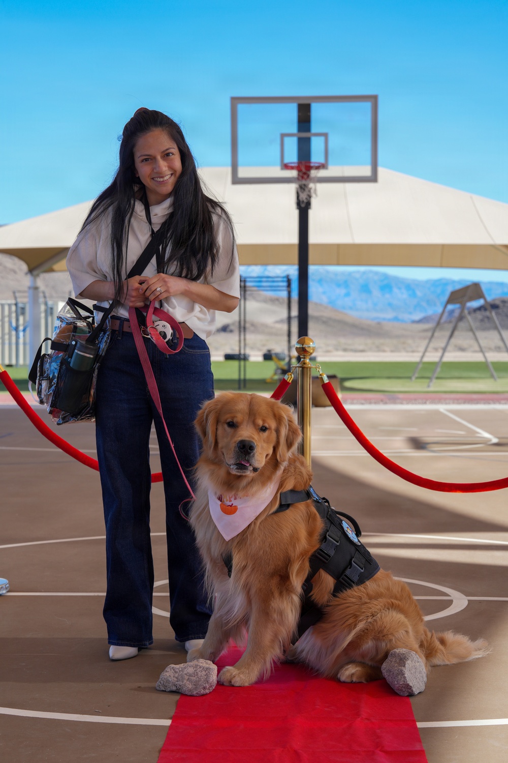 Paws Against Violence: Creech AFB Raises Awareness Through Community and Pets