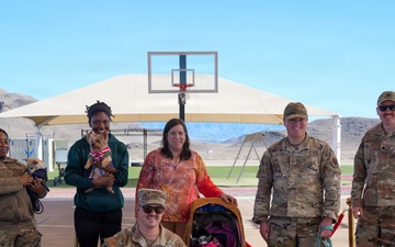 Paws Against Violence: Creech AFB Raises Awareness Through Community and Pets