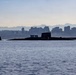 The former USS Sam Rayburn (SSBN 635), now MTS Rayburn, departs Seattle for the final time.