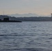 The former USS Sam Rayburn (SSBN 635), now MTS Rayburn, departs Seattle for the final time.