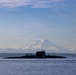 The former USS Sam Rayburn (SSBN 635), now MTS Rayburn, departs Seattle for the final time.