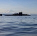 The former USS Sam Rayburn (SSBN 635), now MTS Rayburn, departs Seattle for the final time.