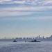 The former USS Sam Rayburn (SSBN 635), now MTS Rayburn, departs Seattle for the final time.