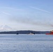 The former USS Sam Rayburn (SSBN 635), now MTS Rayburn, departs Seattle for the final time.