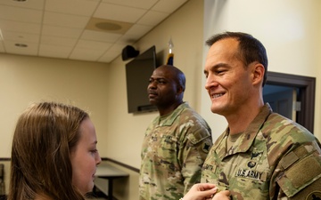 184th Sustainment Command Promotion Ceremony of Maj. Jack Smith