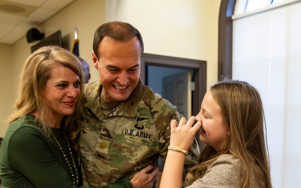 184th Sustainment Command Promotion Ceremony of Maj. Jack Smith