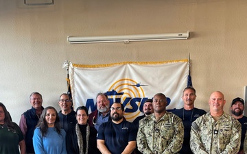 Capt. Wilson visits NAVSUP FLC Jacksonville site NAS Corpus Christi