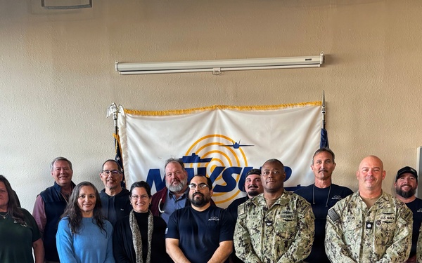 Capt. Wilson visits NAVSUP FLC Jacksonville site NAS Corpus Christi