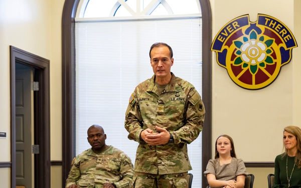 184th Sustainment Command Promotion Ceremony of Maj. Jack Smith