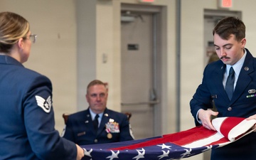 Chief Master Sgt. Joseph Pitta retires from US Air Force