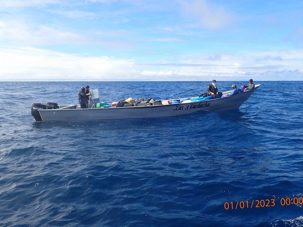 Coast Guard Cutter James conducts counter-drug patrol in Eastern Pacific Ocean