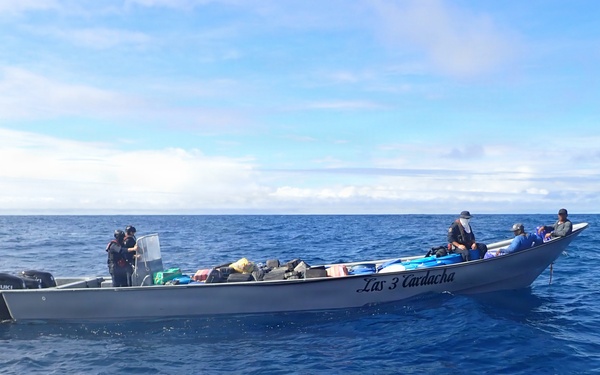 Coast Guard Cutter James conducts counter-drug patrol in Eastern Pacific Ocean