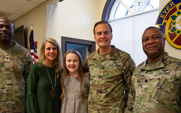 184th Sustainment Command Promotion Ceremony of Maj. Jack Smith