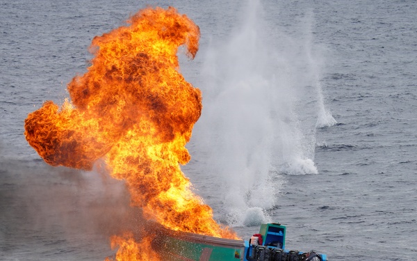 Coast Guard Cutter James conducts counter-drug patrol in Eastern Pacific Ocean