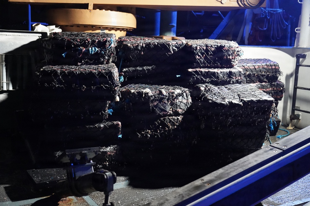 Coast Guard Cutter James conducts counter-drug patrol in Eastern Pacific Ocean