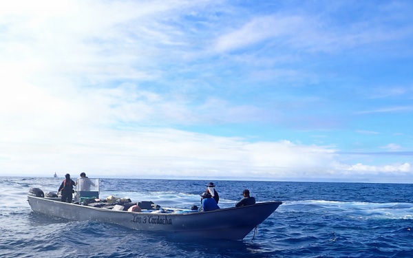 Coast Guard Cutter James conducts counter-drug patrol in Eastern Pacific Ocean