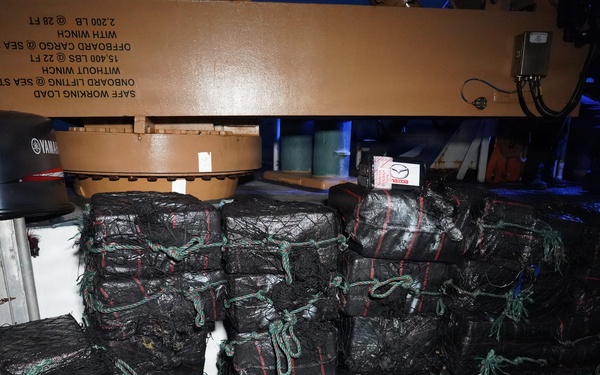 Coast Guard Cutter James conducts counter-drug patrol in Eastern Pacific Ocean