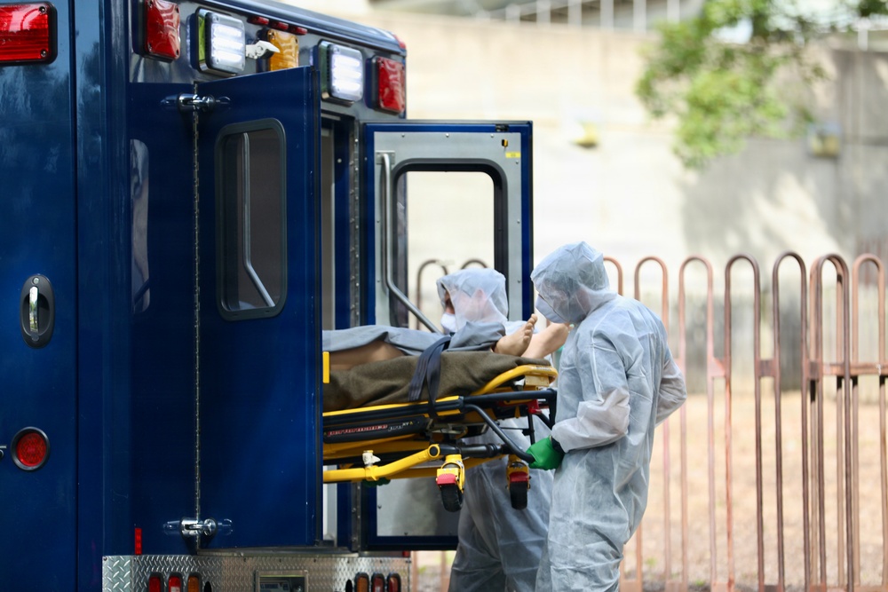 33rd WMD-CST Joins MedStar Health SiTEL for Emergency Medical Training