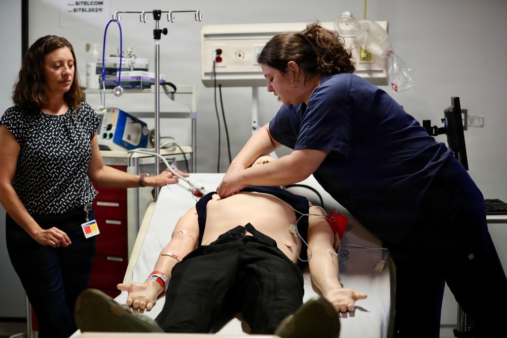 33rd WMD-CST Joins MedStar Health SiTEL for Emergency Medical Training