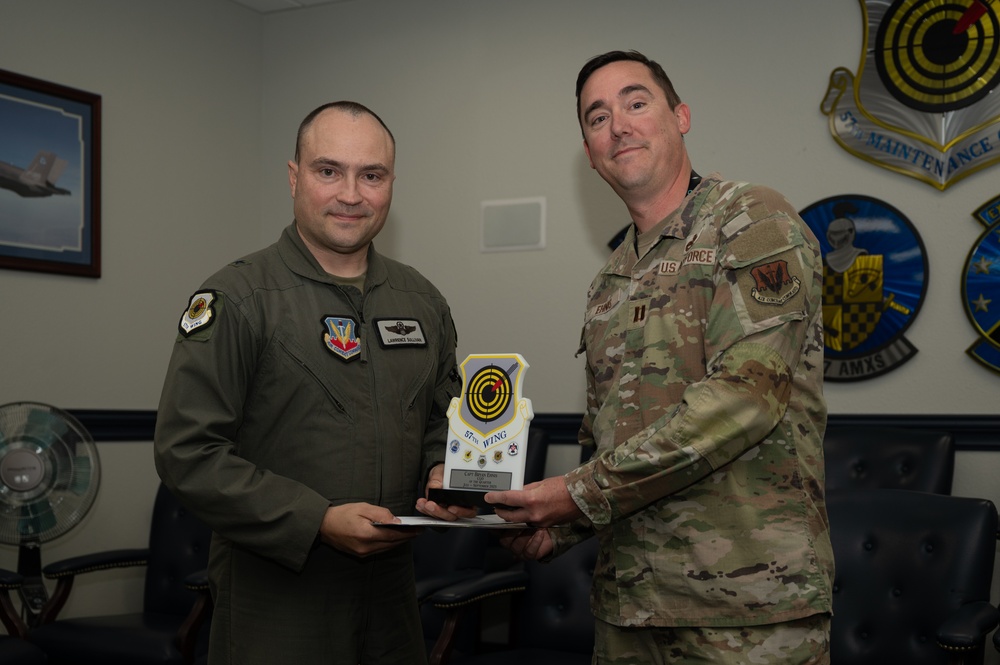 57th Wing quarterly awards