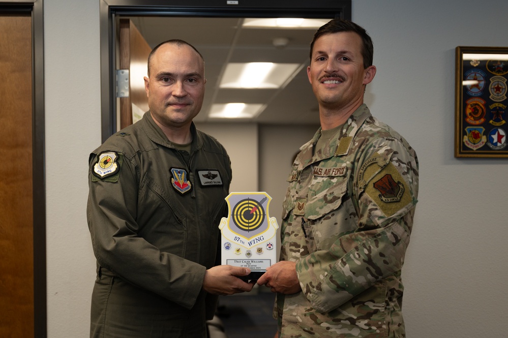 57th Wing quarterly awards
