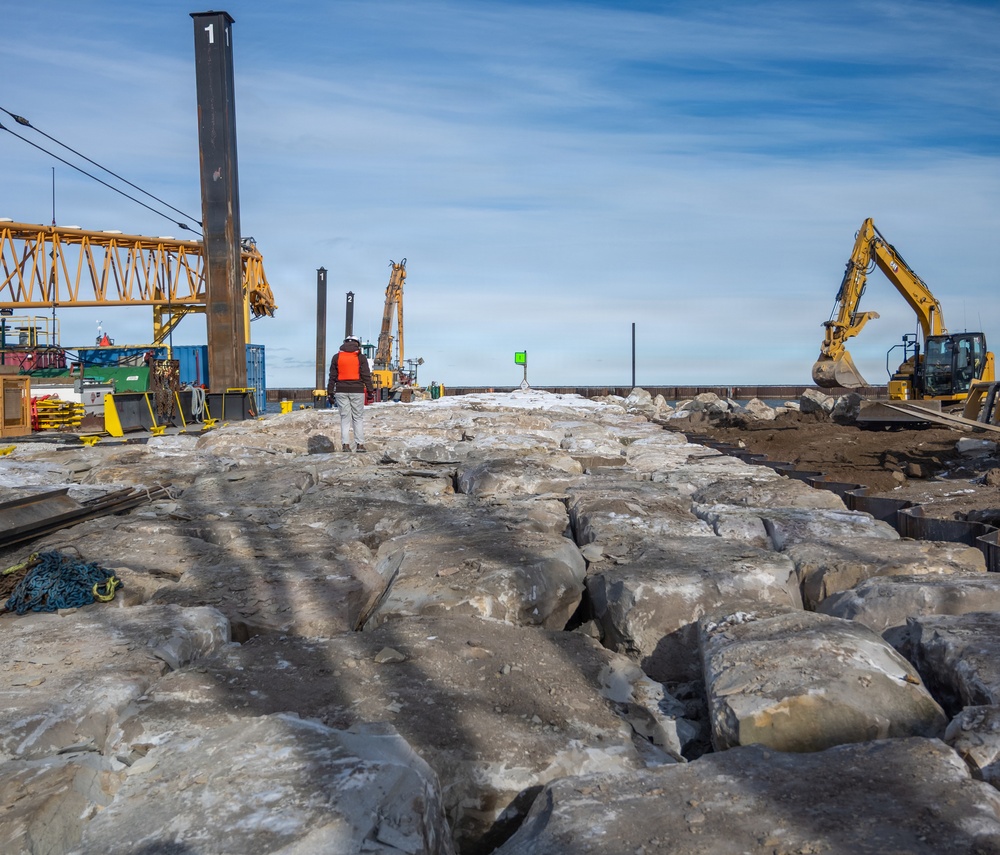 Close to Completion at Vermilion East Pier