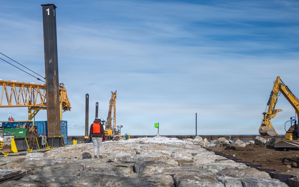 Close to Completion at Vermilion East Pier