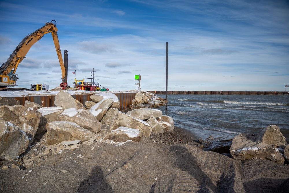 Close to Completion at Vermilion East Pier