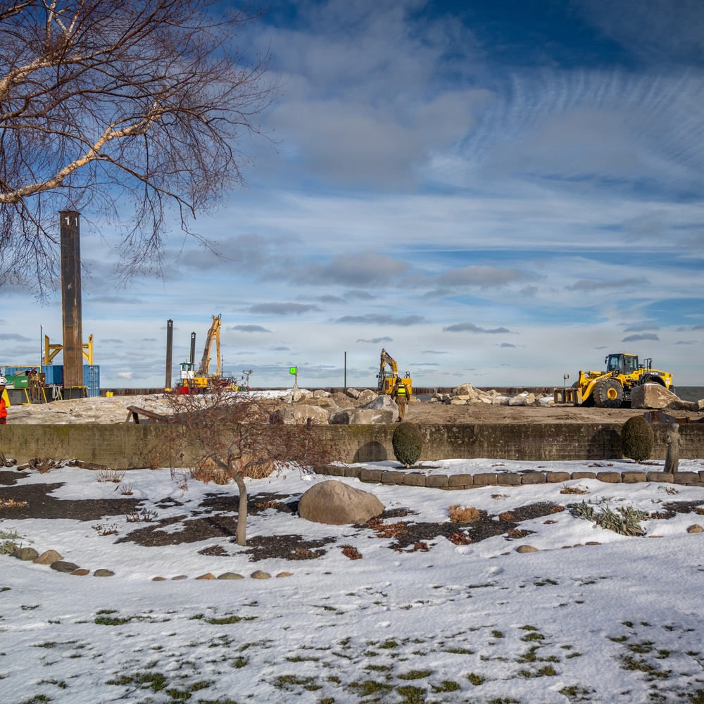 Close to Completion at Vermilion East Pier