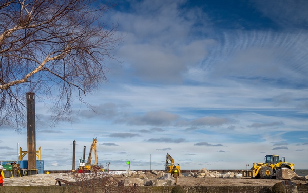 Close to Completion at Vermilion East Pier