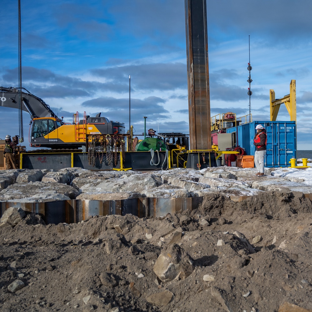Close to Completion at Vermilion East Pier