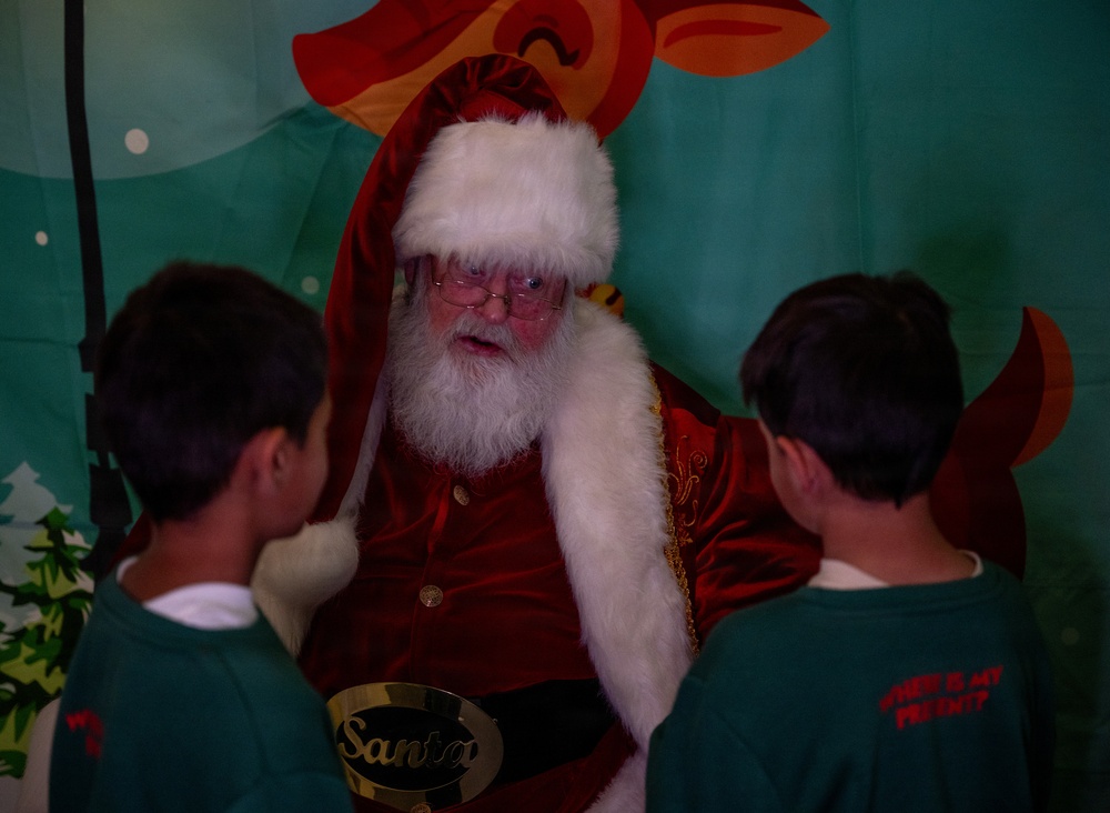 Naval Base San Diego Celebrates Its Holiday Festival