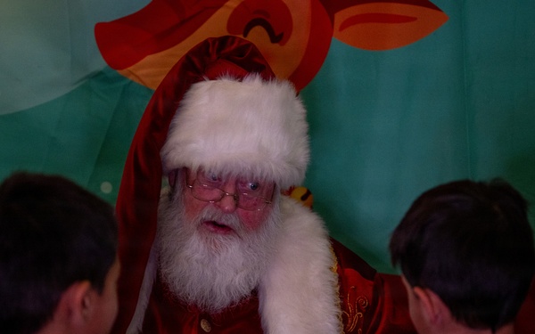 Naval Base San Diego Celebrates Its Holiday Festival