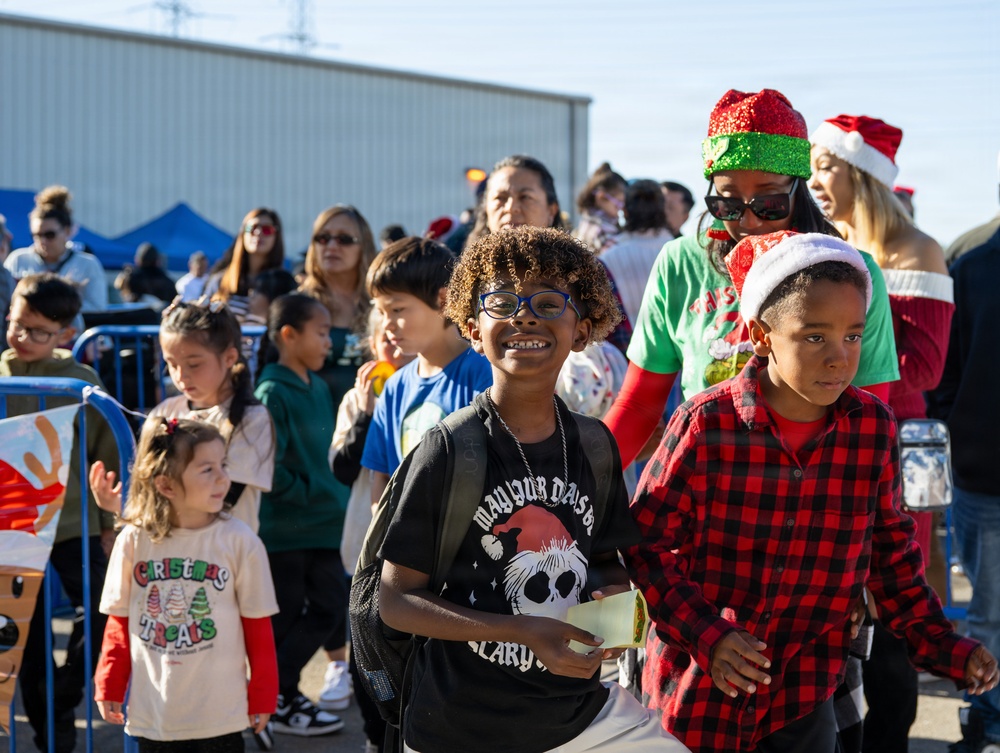 Naval Base San Diego Celebrates Its Holiday Festival