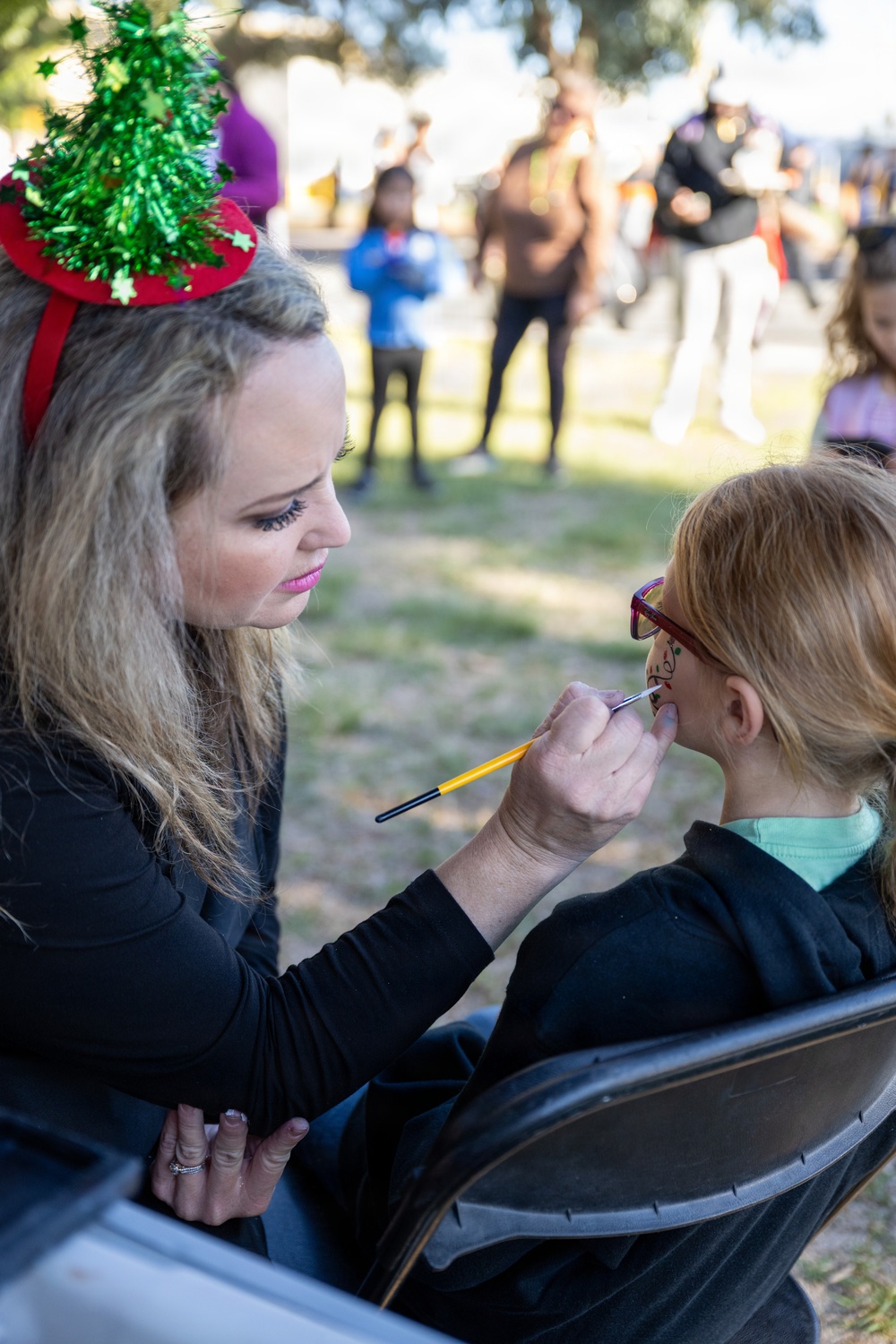 Naval Base San Diego Celebrates Its Holiday Festival