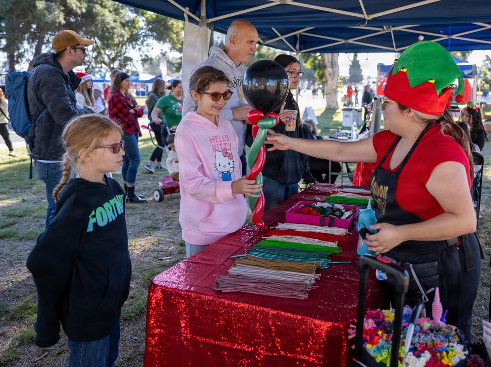Naval Base San Diego Celebrates Its Holiday Festival