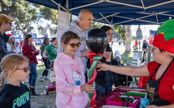 Naval Base San Diego Celebrates Its Holiday Festival
