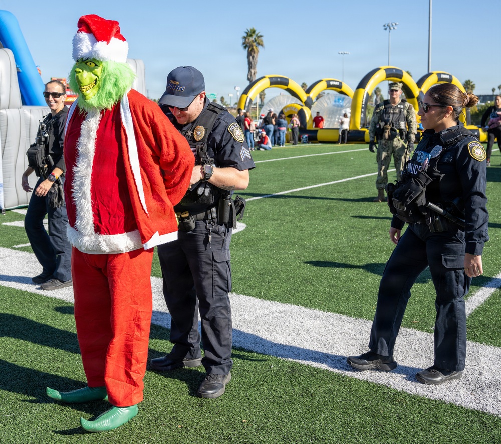 Naval Base San Diego Celebrates Its Holiday Festival
