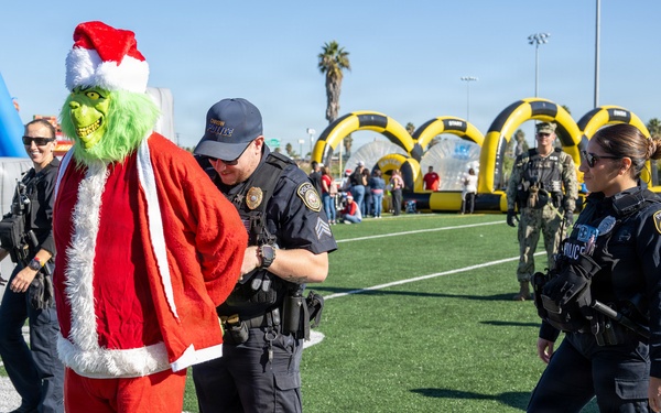 Naval Base San Diego Celebrates Its Holiday Festival