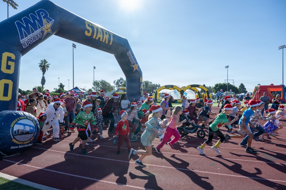 Naval Base San Diego Celebrates Its Holiday Festival